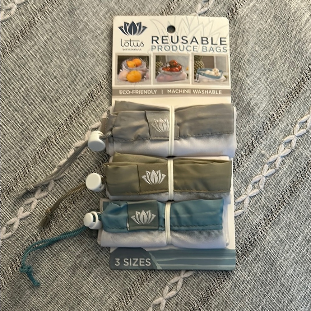 Lotus Reusable Produce Bags Set